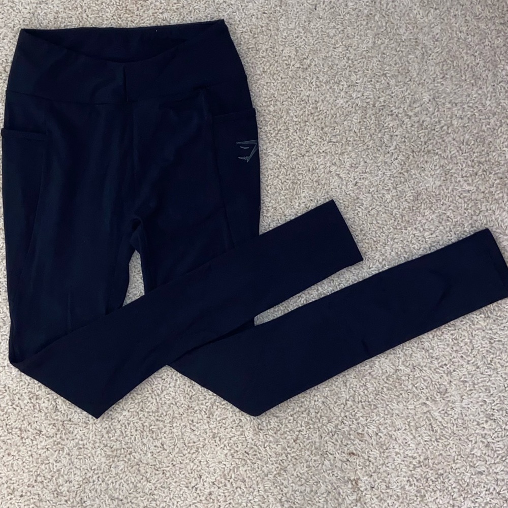 Gymshark Sculpt Black 3/4 Leggings